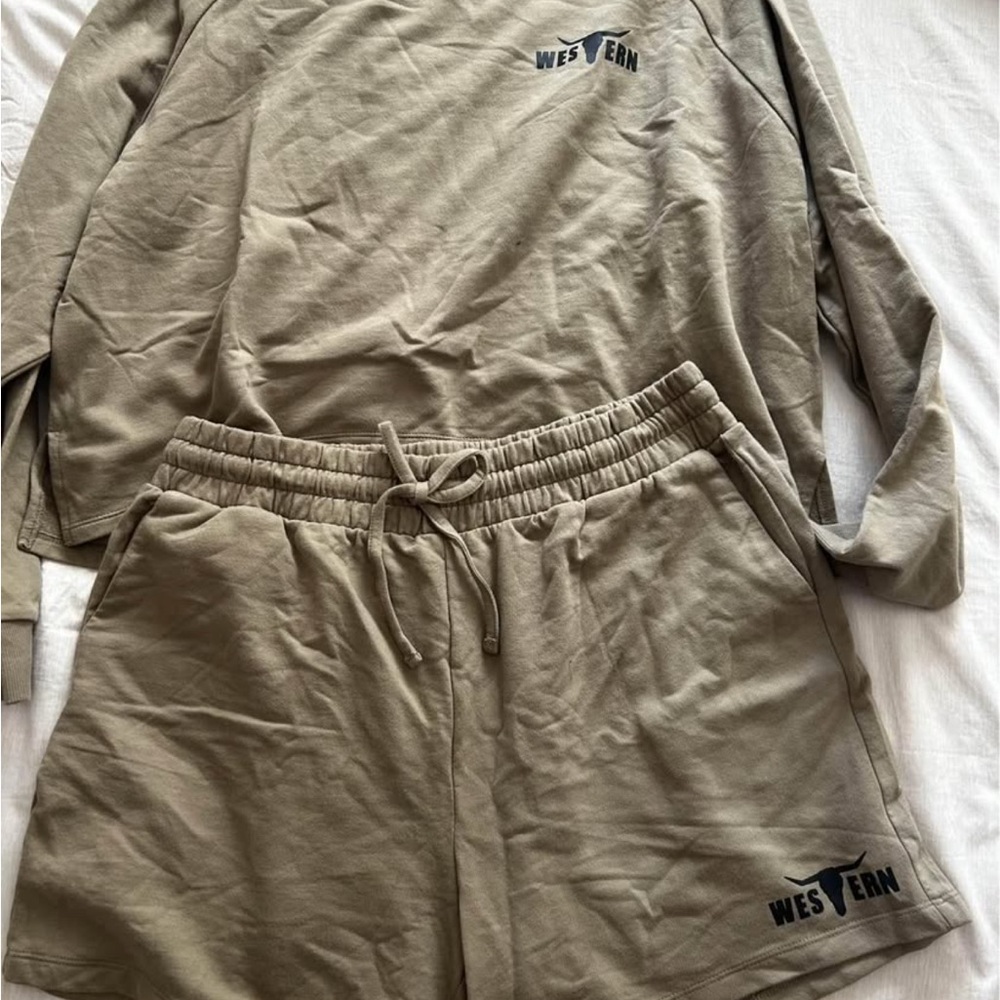 Western Tan Lounge Set